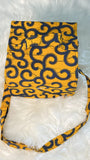 Stella African Print Square Bag-Yellow